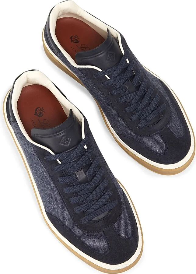 Women's Tennis Walk Denim Sneakers - Surge Blue - Size 5 - Image 4