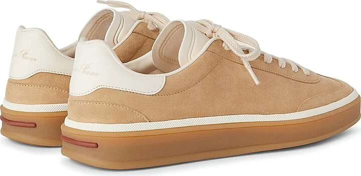 Women's Tennis Walk Suede Sneakers - Summer Pink - Size 6.5 - Image 8