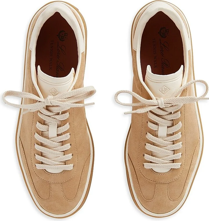 Women's Tennis Walk Suede Sneakers - Summer Pink - Size 6.5 - Image 9