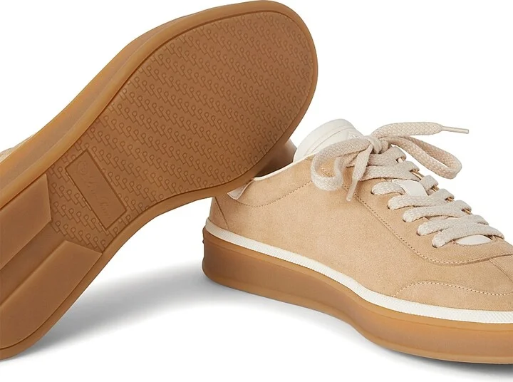 Women's Tennis Walk Suede Sneakers - Summer Pink - Size 6.5 - Image 10