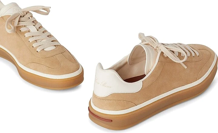 Women's Tennis Walk Suede Sneakers - Summer Pink - Size 6.5 - Image 11