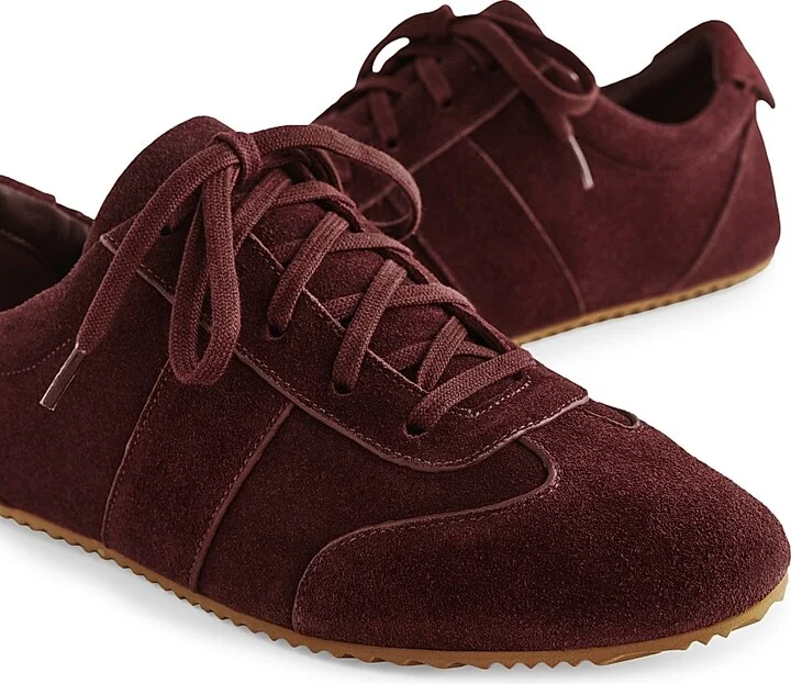 Women's Terra Suede Low-Top Sneakers - Rum Suede - Size 7.5 - Image 7