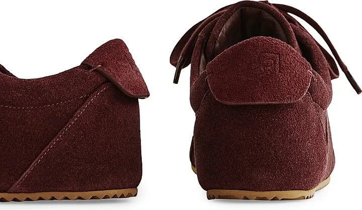 Women's Terra Suede Low-Top Sneakers - Rum Suede - Size 7.5 - Image 8