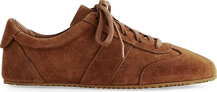 Women's Terra Suede Low-Top Sneakers - Rum Suede - Size 7.5