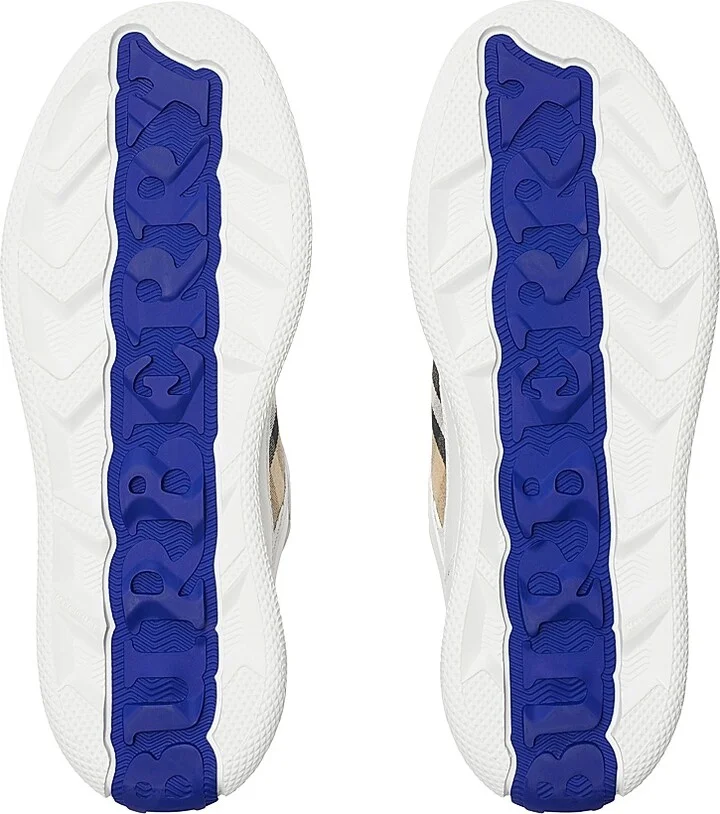 Women's Terrace Check Low-Top Sneakers - White Sand Ip Check - Size 5 - Image 5