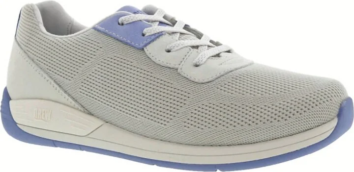 Women's Terrain Tie Knit Shoes In Grey/purple Mesh Combo