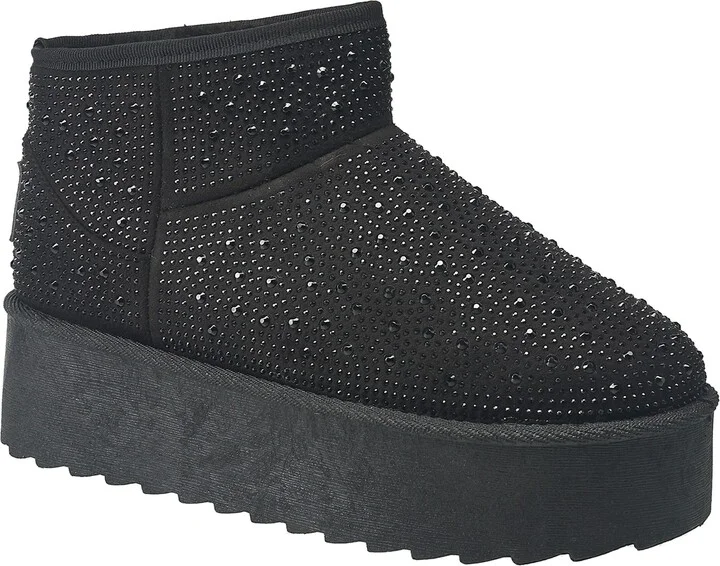 Women's Terry Rhinestone Boot
