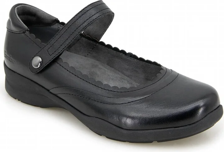 Women's Tess Flat Shoes - Wide In Black