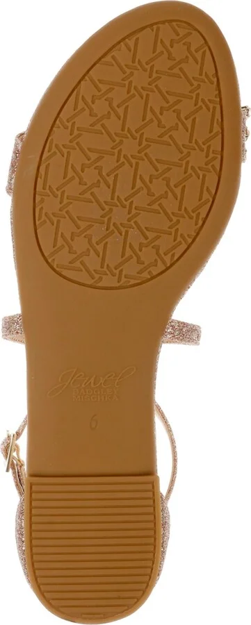 Women's Tessy Crisscross Strap Evening Flat Sandals - Image 5