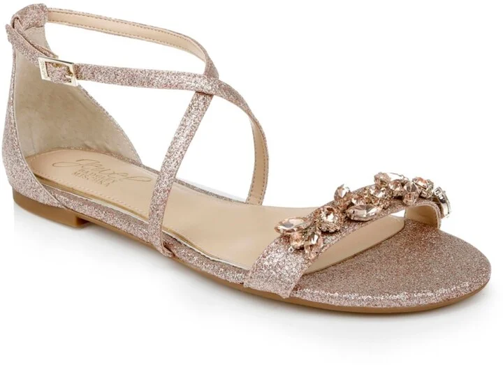 Women's Tessy Crisscross Strap Evening Flat Sandals