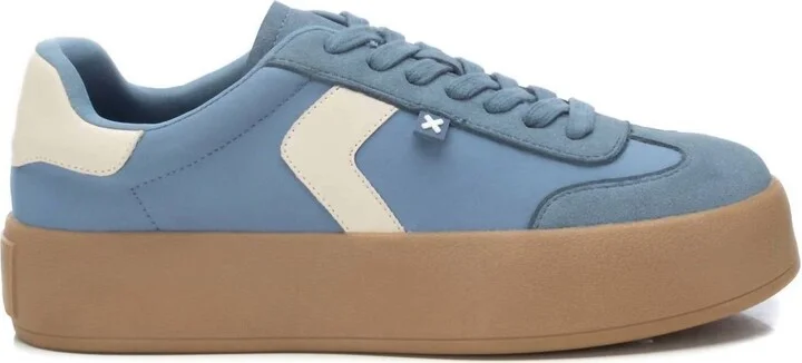 Women's Textile Sneakers In Jeans