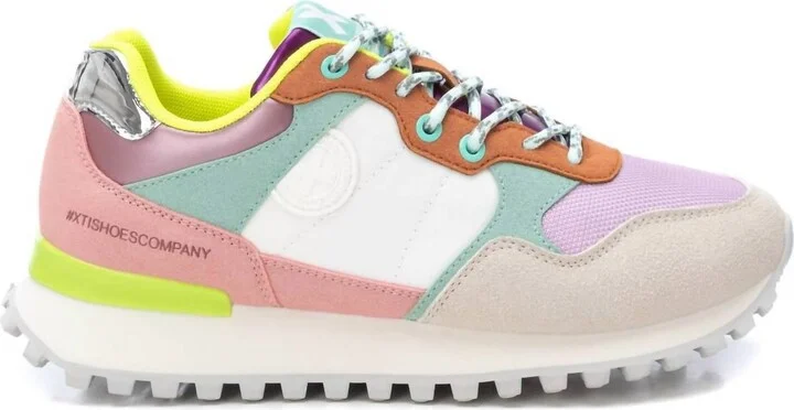 Women's Textile Sneakers In Multicolor