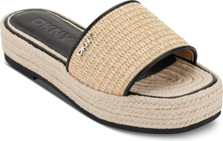 Womens Textured Platform Sandals
