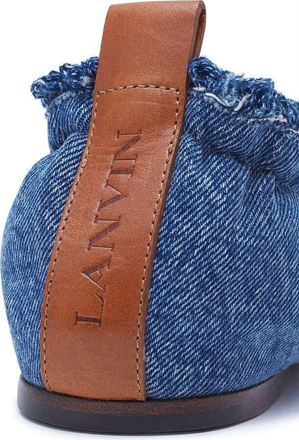 Women's The Ballerina Flats - Denim Blue - Size 5 - Image 5