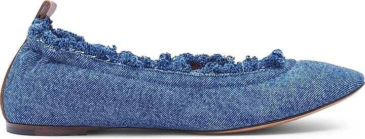 Women's The Ballerina Flats - Denim Blue - Size 5