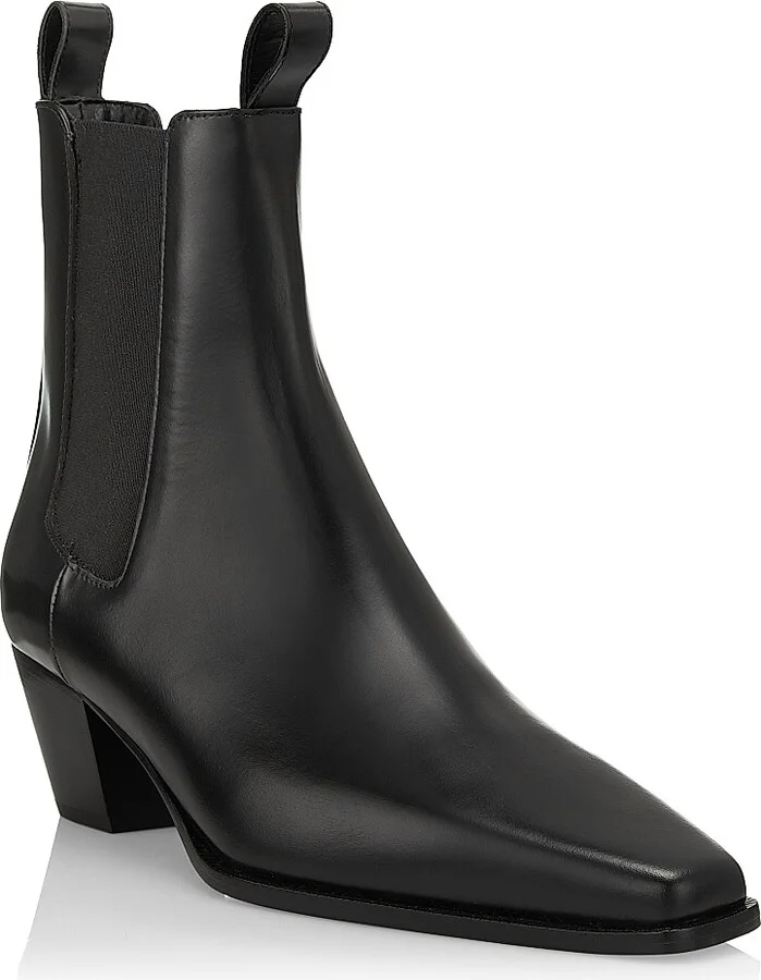 Women's The City Boot Ankle Booties - Black - Size 5 - Image 2