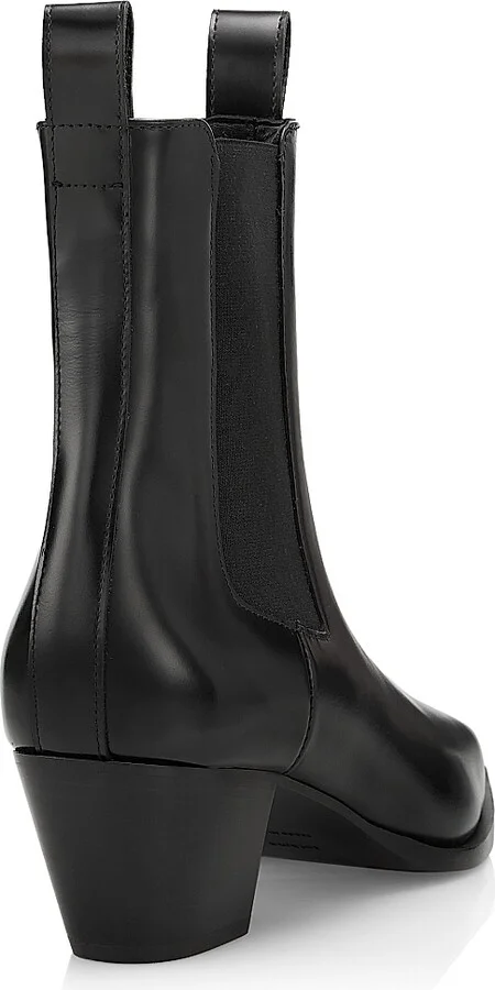 Women's The City Boot Ankle Booties - Black - Size 5 - Image 3