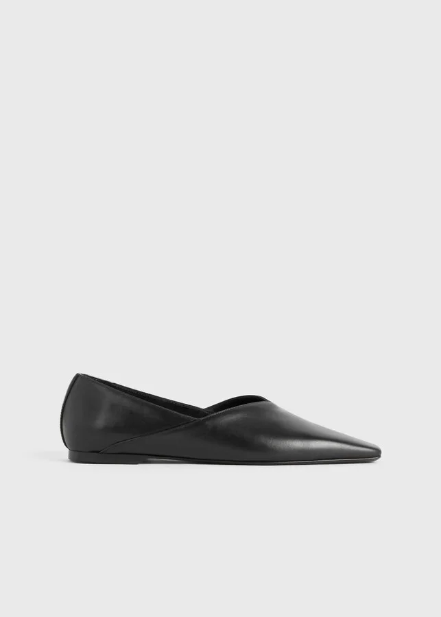 Women's The Everyday Square Toe Flats In Black