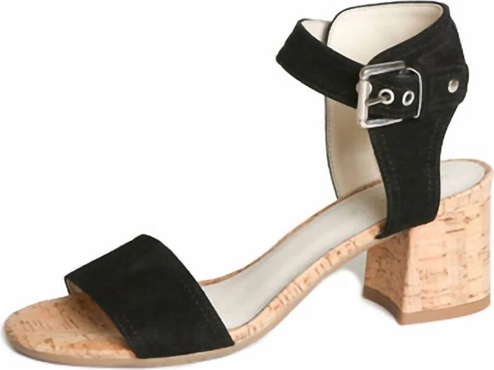 Women's The Flexx Heels In Black Suede