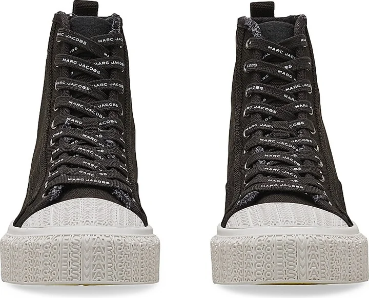Women's The High Top Sneaker - Black - Size 5 - Image 3