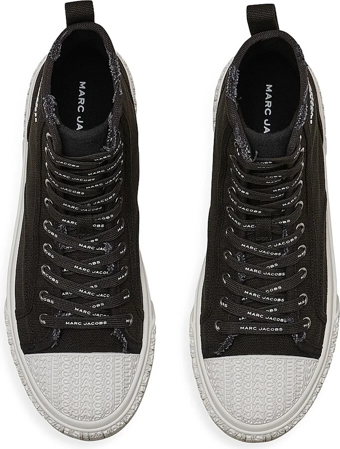 Women's The High Top Sneaker - Black - Size 5 - Image 5