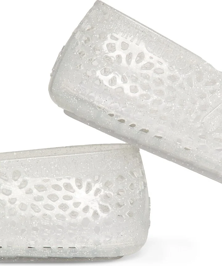 Women's The Jelly Ballerina Flats - Clear Silver Crystal - Size 5 - Image 5