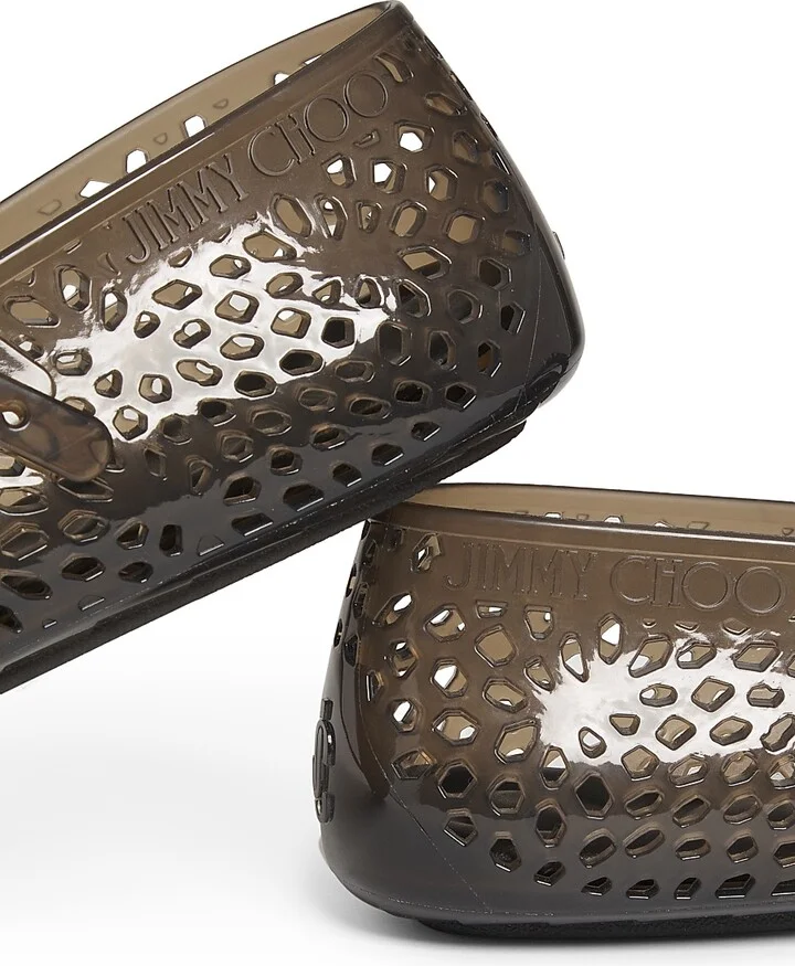 Women's The Jelly Ballerina Flats - Clear Silver Crystal - Size 5 - Image 10