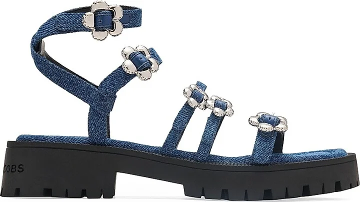 Women's The Kiki Denim Gladiator Sandals - Vintage Indigo - Size 11