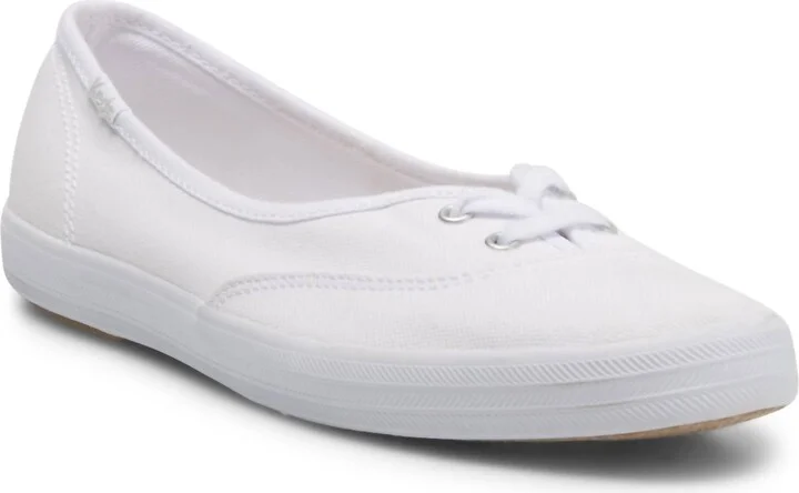 Women's The Mini Canvas Sneaker In White