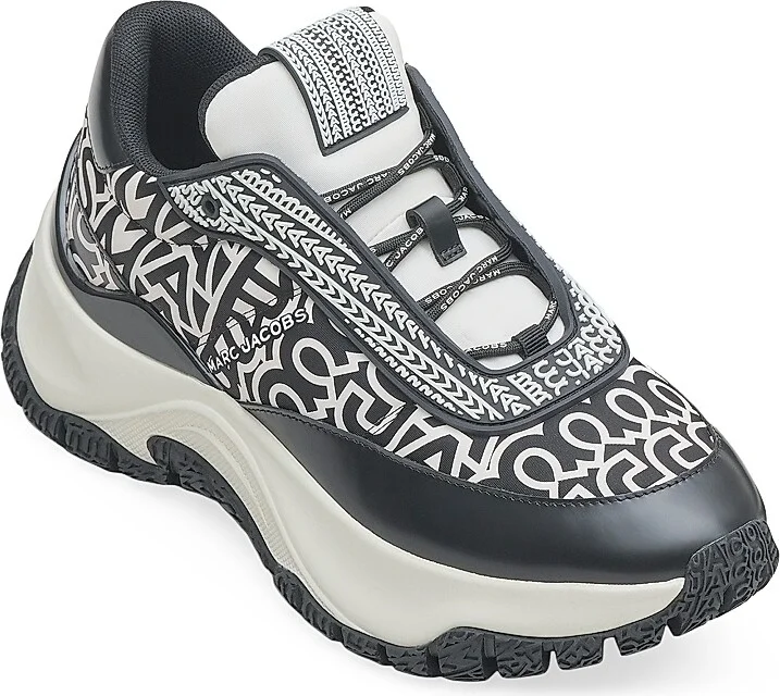 Women's The Monogram Lazy Runner - Black White - Size 7 - Image 2