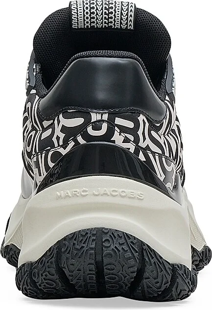 Women's The Monogram Lazy Runner - Black White - Size 7 - Image 3