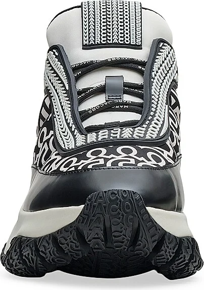 Women's The Monogram Lazy Runner - Black White - Size 7 - Image 6