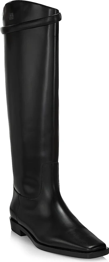 Women's The Riding Leather Boots - Black - Size 8 - Image 2
