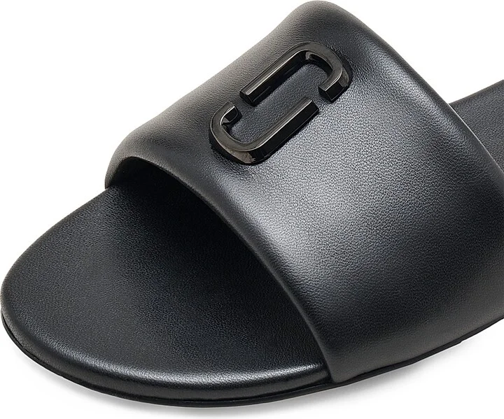 Women's The Snapshot Leather Slides - Camel - Size 10 Sandals - Image 9