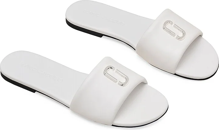 Women's The Snapshot Leather Slides - Reed - Size 9 Sandals - Image 7