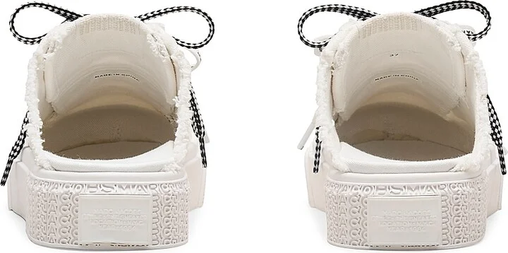 Women's The Sneaker Canvas Mules - White - Size 11 - Image 3