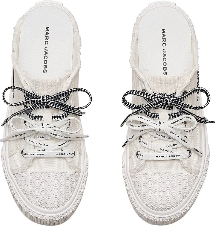 Women's The Sneaker Canvas Mules - White - Size 11 - Image 4
