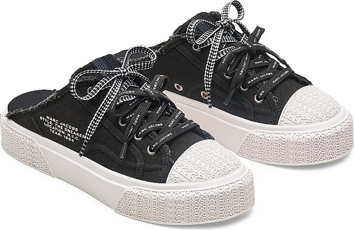 Women's The Sneaker Canvas Mules - White - Size 11 - Image 9