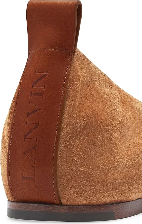 Women's The Suede Ballerina Flats - Brown - Size 4 - Image 5