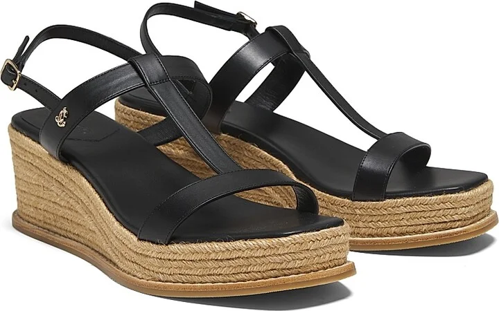 Women's Theia 60MM Espadrille Wedge Sandals - Tan - Size 5 - Image 7