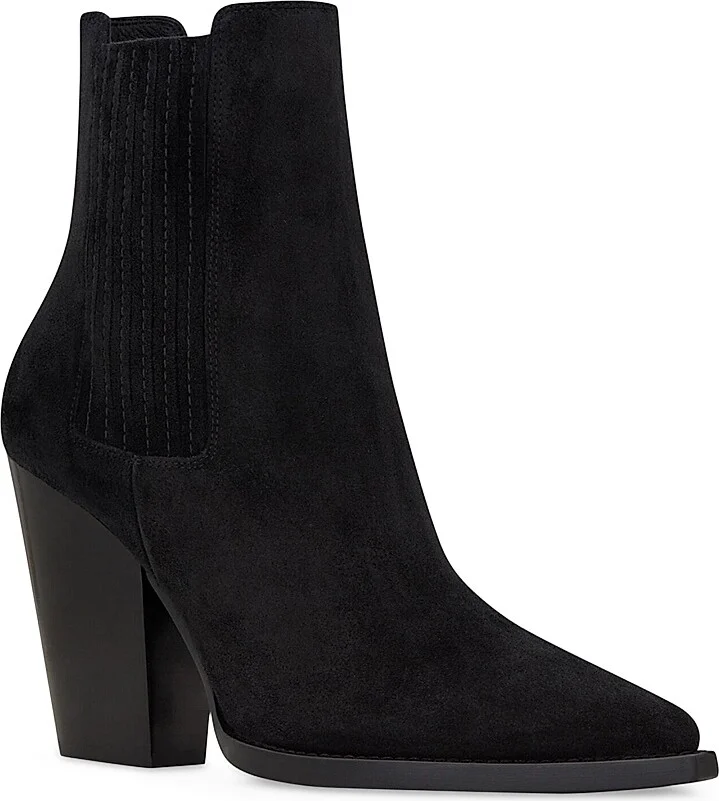 Women's Theo Chelsea Boots in Suede - Black - Size 5 - Image 2