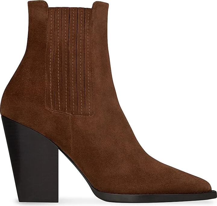 Women's Theo Chelsea Boots in Suede - Black - Size 5 - Image 6