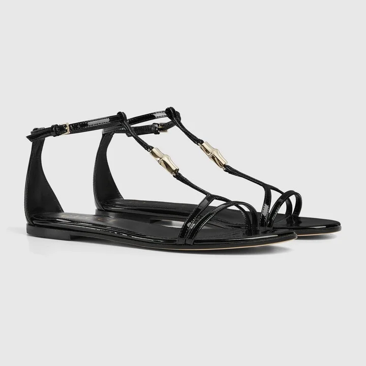 Women's thong sandal with Bamboo - Image 2