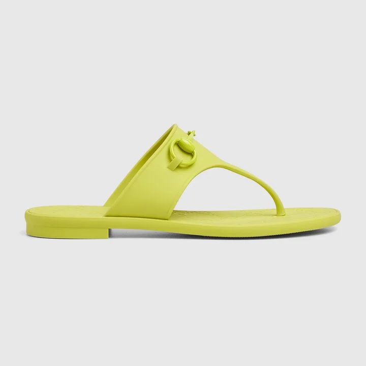 Women's thong sandal with Horsebit