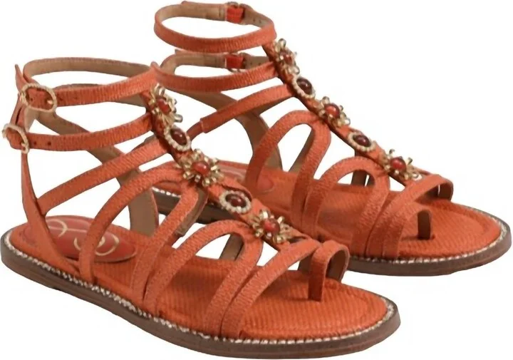 Women's Tianna Sandals In Terra Orange