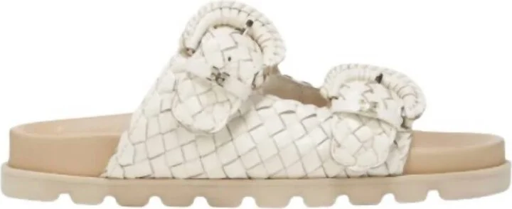 Women's Tiffanie Slide Footbed Sandal In Modern Ivory