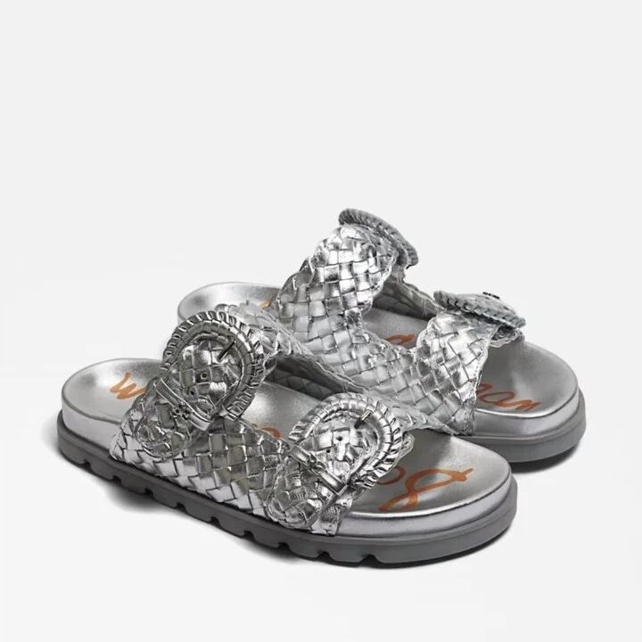 Women's Tiffanie Slide Sandal In Silver