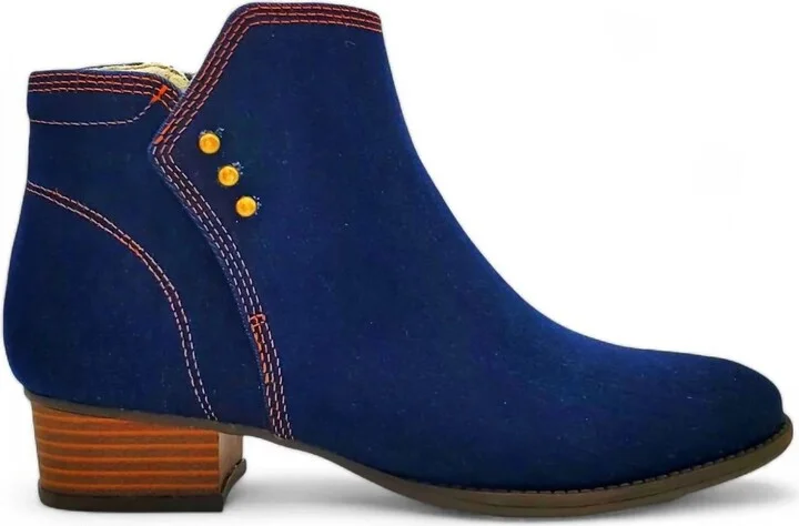 Women's Tiko Ankle Booties In Denim