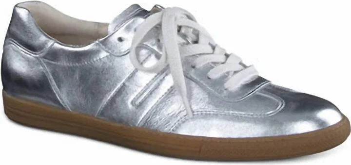 Women's Tilly Sneaker In Alu Metallic