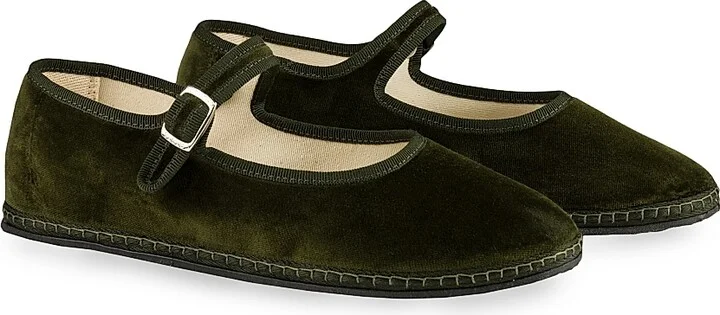 Women's Timeless Bottiglia Cotton Velvet Mary Janes - Bottiglia - Size 5 - Image 2